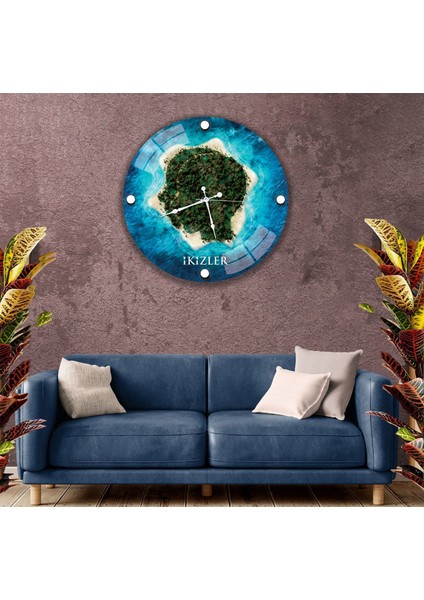 Ikizler Cam Saat - 60 cm modelleri