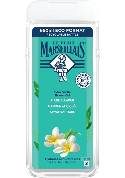 Le Petit Marseillais Gardenya Çiçeği Duş Jeli 650 ml