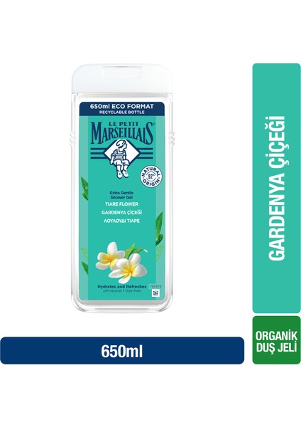 Le Petit Marseillais Gardenya Çiçeği Duş Jeli 650 ml