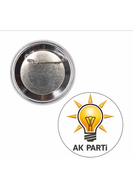 Siyasi Partiler - Ak Parti Rozet