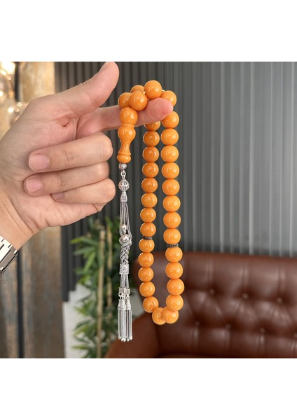 Şahin Ağa Serisi Mışmışi Sıkma Kehribar