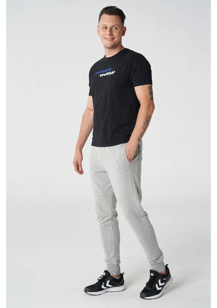 931902-2006 Hummel Hmlyıssa Pants Erkek Eşofman Alt Grey Melange