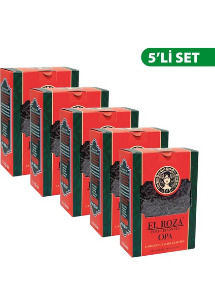 OPA CEYLON TEA Siyah Çay 400G*5ADET