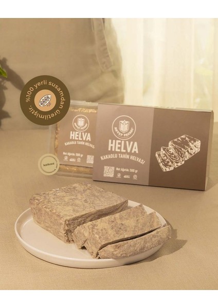 ANTEP PAZARI Kakaolu Tahin Helvası - 500 gr