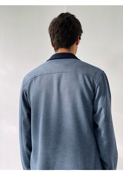 Erkek Hafif Dokuma Hırka Ceket Gömlek Erkek Çok Renkli fırsatları