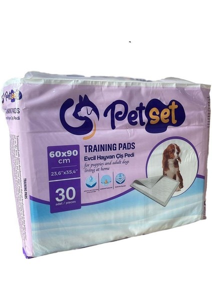 Petset Training Pads Köpek Çiş Pedi 30 Adet