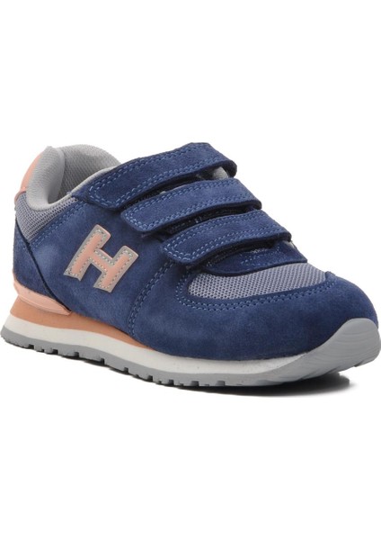 Peru 102 19250-F Koyu Indigo-Pudra Çocuk Sneaker