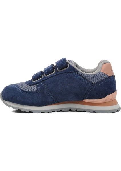 Peru 102 19250-F Koyu Indigo-Pudra Çocuk Sneaker