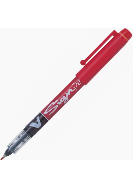 Pilot V Signpen 2.0mm Kırmızı Sw-Vsp-R Imza Kalemi