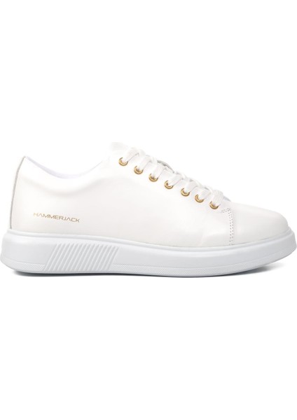 Jukov 102 22095 Beyaz Hakiki Deri Erkek Sneaker