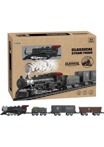 Classic Steam Pilli Tren Seti 29 Parça 1613C