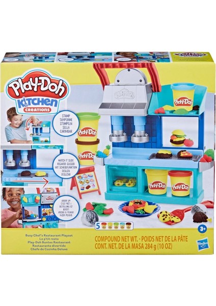 Play-Doh Meşgul Aşçılar Restoran Oyun Seti - F8107