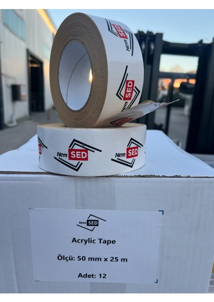 Barrıere Tape TYVEK BANT AKRİLİK BANT KÖR KASA BANDI