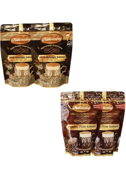2 Adet Menengiç 2 Adet Dibek Kahve 4 x 200 gr