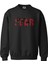 Fear Snake Tasarım Dijital Baskılı 3 Iplik Şardonlu Unisex Kapüşonsuz Bisiklet Yaka Sweat 1