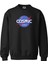 Cosmic Tasarım Dijital Baskılı 3 Iplik Şardonlu Unisex Kapüşonsuz Bisiklet Yaka Sweat 1