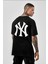 Siyah Ny Baskılı Unisex Tshirt 1