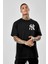 Siyah Ny Baskılı Unisex Tshirt 2