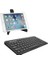 Samsung Galaxy Tab A9 Plus SM-X210 11 Inch Tablet Için Bluetooth Klavye + Tablet Standı AL8105 1