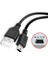 mini usb 5 pin şarj ve data kablosu mp3,mp4,ps3 kablosu 1m 3