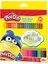 Playdoh KU 0003 Tam Boy Kuru Boya 24 Renk 12'li Paket 1