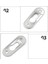 50 Adet Resim Askıları 42MMX16MM Metal Anahtar Deliği Askı Bağlantı Elemanları Resim Fotoğraf Çerçevesi Mobilya Dolap Aksesuarı (Yurt Dışından) 3