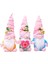 3 Pc Sevgililer Günü Gnome Silindir Şapka Inci Çiçek Yüzü Olmayan Bebek Hediye Kumaş Bebek Orman Yaşlı Dekorasyon (Yurt Dışından) 1