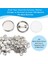 600 Adet Boş Düğme Yapma Malzemeleri 25MM/1 Inç Geri Düğme Pin Yapma Kiti Metal Rozet Parçaları Düğme Yapma Makinesi Için (Yurt Dışından) 5