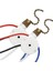 2 Adet Tavan Vantilatörü Işıkları Anahtarı Zingear ZE-208S E89885 3 Hız 4 Telli Fan Anahtarı Çekme Zinciri, Fan Işıkları Anahtarı, Bronz (Yurt Dışından) 1