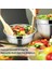 5 Adet Karıştırma Kasesi, Hava Geçirmez Kapaklı ve Tabansız Paslanmaz Çelik Salata Kasesi, Mutfak Pişirme Pişirme Için Servis Kasesi, Vb. (Yurt Dışından) 3