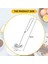 4 Parça Çırpma Yumurta Küçük Çırpma Kırbaç Paslanmaz Çelik Yumurta Çırpma Düz Bahar Bobin Çırpma Yumurta Köpürtücü, Süt ve Yumurta Çırpıcı (Yurt Dışından) 3