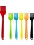 Pişirme Için Silikon Teyelleme Fırçası, Pişirme Için Yüksek Sıcaklık Dayanımı Teyelleme Fırçası, Barbekü ve Mutfak Pişirme, 6'lı Set (Yurt Dışından) 1