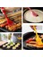 Pişirme Için Silikon Teyelleme Fırçası, Pişirme Için Yüksek Sıcaklık Dayanımı Teyelleme Fırçası, Barbekü ve Mutfak Pişirme, 6'lı Set (Yurt Dışından) 5