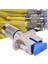 Fc Erkek - Sc Dişi Için 3x Fc-Sc Tek Modlu Bağlayıcı Hibrit Dönüştürücü Fiber Optik Adaptör (Yurt Dışından) 4