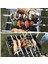 12 Adet 55CM Barbekü Şiş Uzun Saplı Şiş Kebap Barbekü Izgara Çubuğu Ahşap Barbekü Çatalı Paslanmaz Çelik Açık Havada Izgara Iğnesi (Yurt Dışından) 2