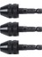 3x Anahtarsız Matkap Chuck Tornavida Darbeli Sürücü Adaptörü 1/4 Inç Matkap Siyah 0.3-3.6mm (Yurt Dışından) 1