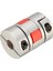 4 Adet 10MM x 14MM Alüminyum Esnek Şaft Kaplin Step Motor Şaft Kaplini Bağlayıcı (Yurt Dışından) 2