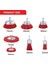 7 Paket Naylon Filament Aşındırıcı Tel Fırça Tekerleği ve Fincan Fırça Seti, 1/4 Inç Altıgen, Naylon Set (Yurt Dışından) 4