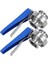 2x 1-1/2 Inç 38MM SS304 Paslanmaz Çelik Sıhhi 1.5 Inç Üçlü Kelepçe Geçme Burç Kelebek Vana Sıkma Tetik (Yurt Dışından) 1