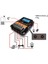 20A Solar Şarj Regülatörü 12V24V Güneş Paneli Denetleyici Regülatörü Otomatik 2 USB LCD Ekran Yük Boşaltıcı (Yurt Dışından) 4