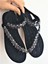 23Y120-24 Kadın Parmak Arası Ithal Taşlı Anatomik Taban Fashion Sandalet 4