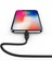 iPhone Şarj Kablosu Recci RCL-P100 City Of Sky Serisi Lightning To Usb-A Data ve Şarj Kablo 1m Siyah 2
