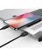 iPhone Şarj Kablosu Recci RCL-P100 City Of Sky Serisi Lightning To Usb-A Data ve Şarj Kablo 1m Siyah 3