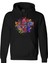Puma Tasarım Dijital Baskılı 3 Iplik Şardonlu Unisex Kapüşonlu Hoodie Sweatshirt 1