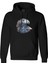 Eagle Kartal Tasarım Dijital Baskılı 3 Iplik Şardonlu Unisex Kapüşonlu Hoodie Sweatshirt 1