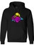 Trose Skull Asarım Dijital Baskılı 3 Iplik Şardonlu Unisex Kapüşonlu Hoodie Sweatshirt 1