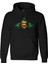 Hallowen Tasarım Dijital Baskılı 3 Iplik Şardonlu Unisex Kapüşonlu Hoodie Sweatshirt 1