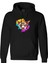 Angry Sfenks Tasarım Dijital Baskılı 3 Iplik Şardonlu Unisex Kapüşonlu Hoodie Sweatshirt 1