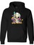 Stay Weird Tasarım Dijital Baskılı 3 Iplik Şardonlu Unisex Kapüşonlu Hoodie Sweatshirt 1