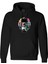 Tacid Orangutan Tasarım Dijital Baskılı 3 Iplik Şardonlu Unisex Kapüşonlu Hoodie Sweatshirt 1
